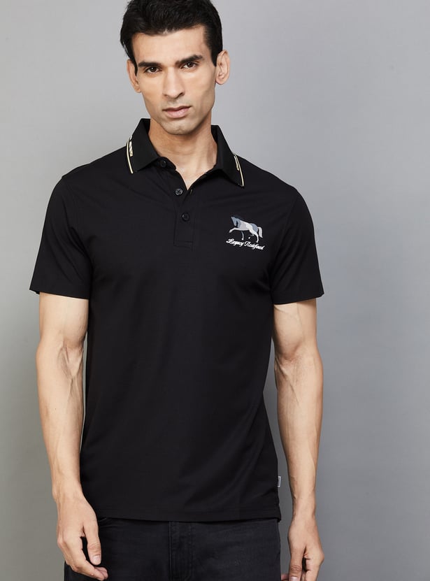 UNITED COLORS OF BENETTON Solid Polo T-shirt