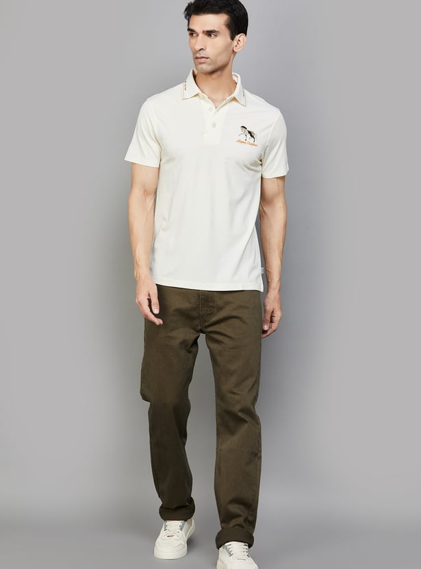 UNITED COLORS OF BENETTON Solid Polo T-shirt