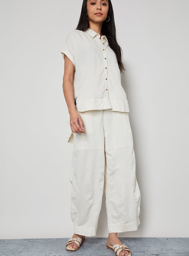 MELANGE Solid Palazzos