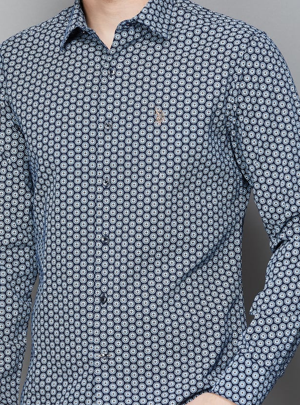 US POLO ASSN Printed Regular Fit Shirt