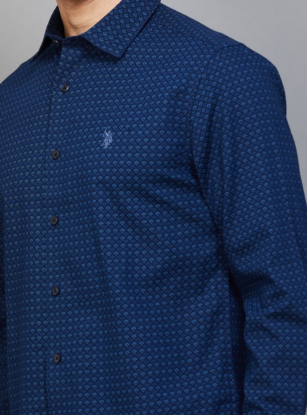 US POLO ASSN Printed Regular Fit Shirt