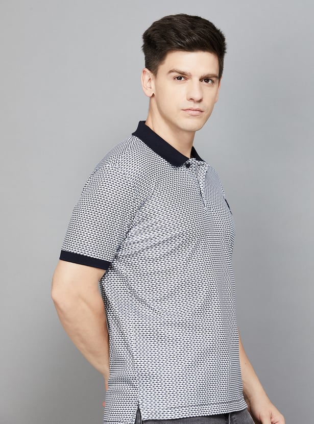 US POLO ASSN Printed Polo T-shirt