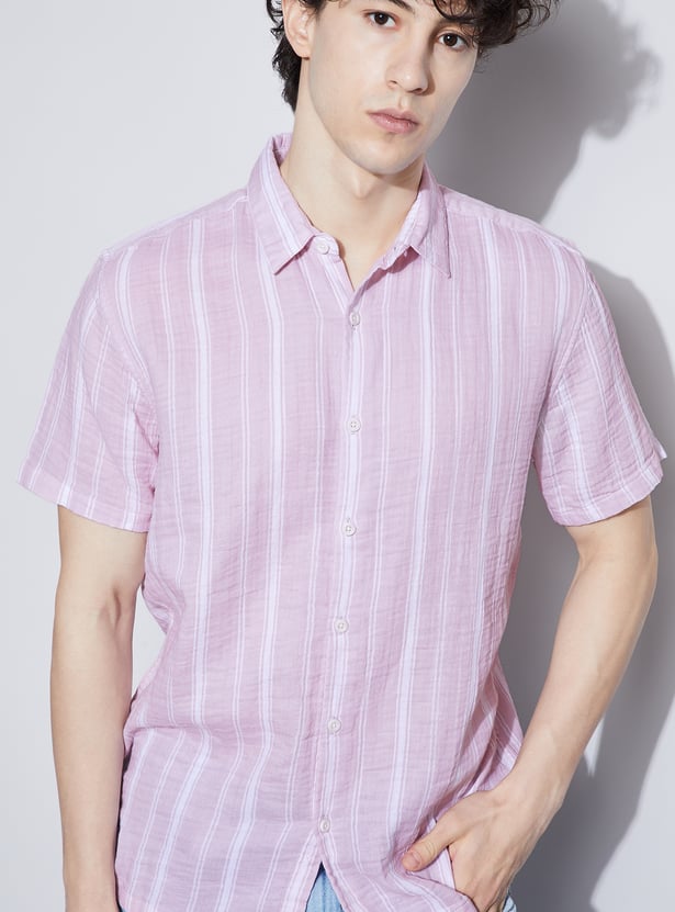 FORCA Striped Regular Fit Shirt