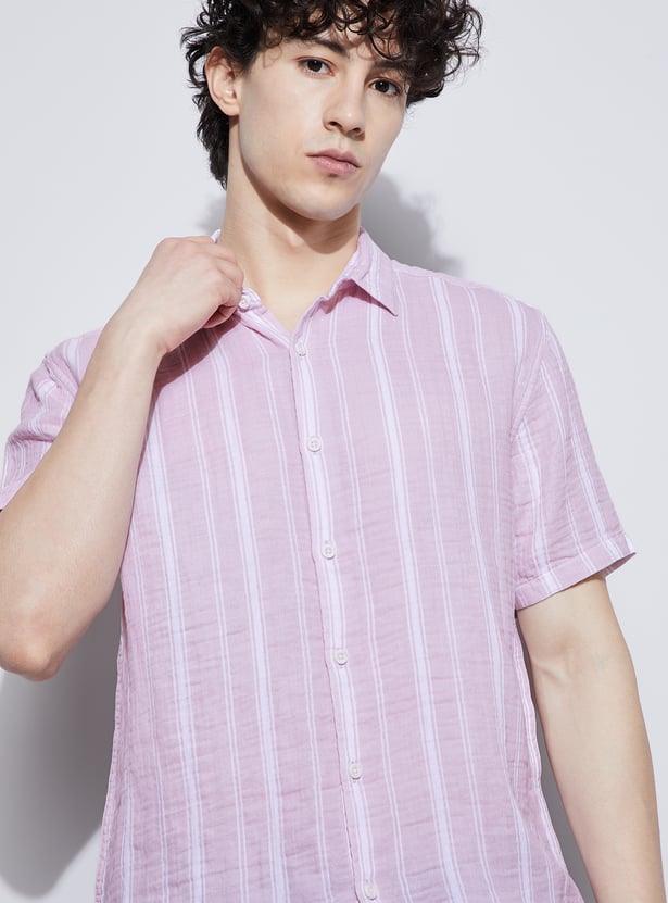 FORCA Striped Regular Fit Shirt