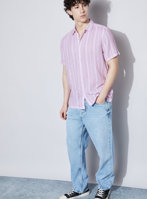 FORCA Striped Regular Fit Shirt