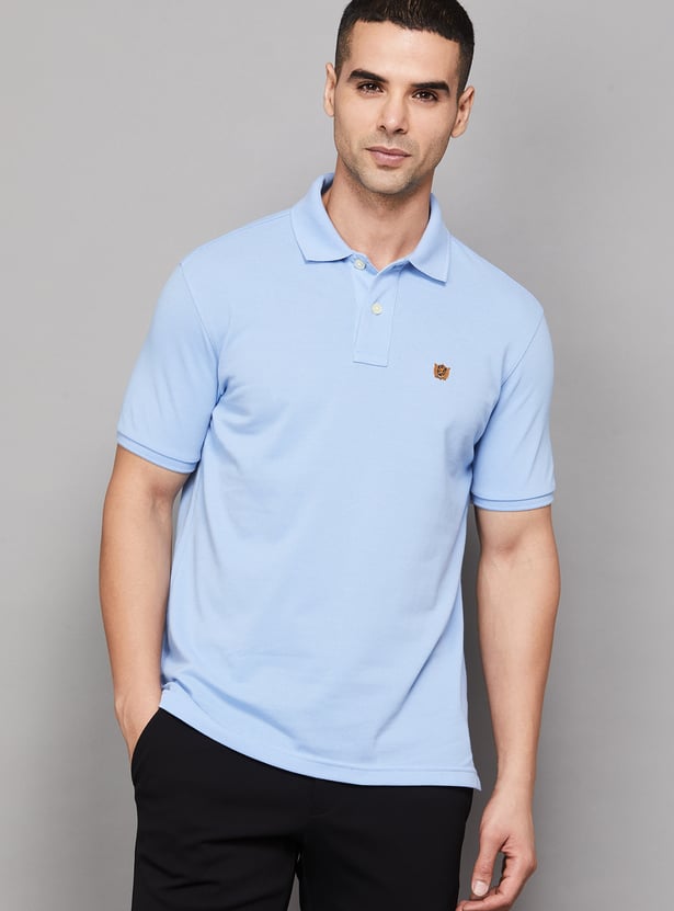 FAHRENHEIT Solid Polo T-shirt