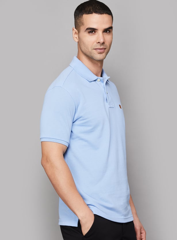 FAHRENHEIT Solid Polo T-shirt