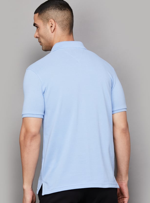 FAHRENHEIT Solid Polo T-shirt