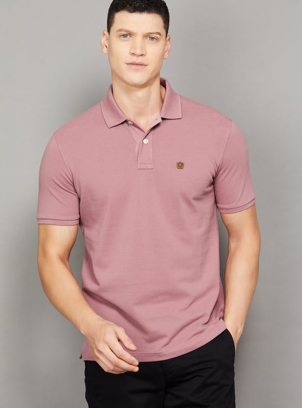 FAHRENHEIT Solid Polo T-shirt