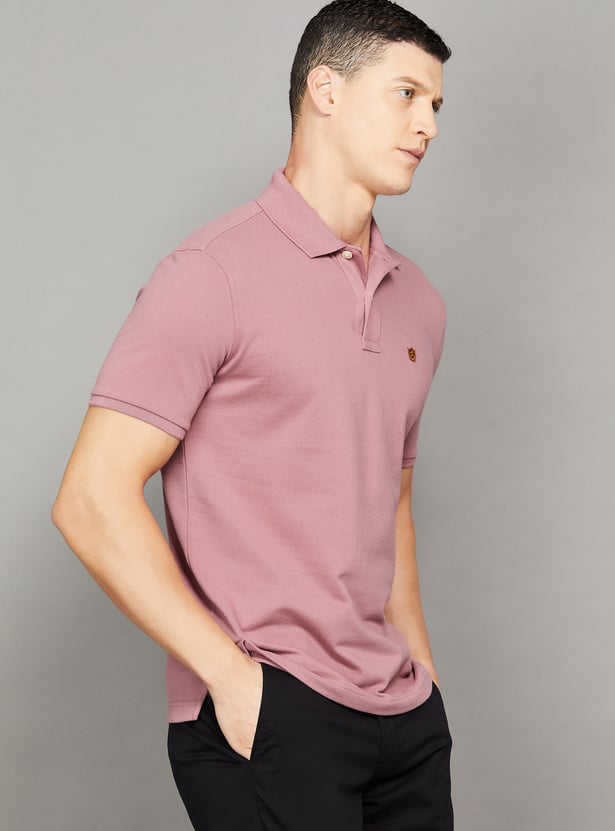 FAHRENHEIT Solid Polo T-shirt