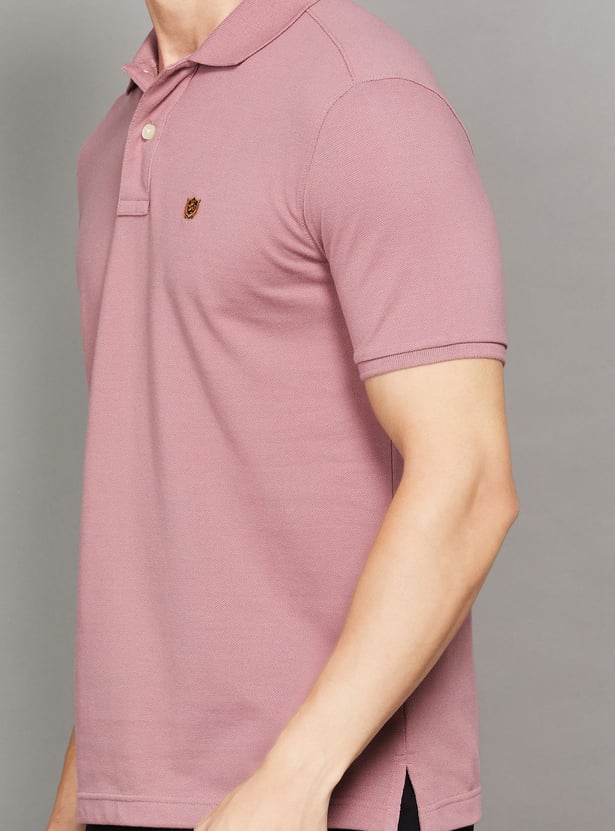 FAHRENHEIT Solid Polo T-shirt