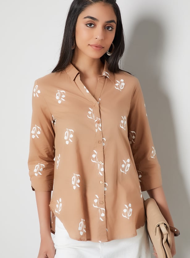 COLOUR ME Floral Print Top