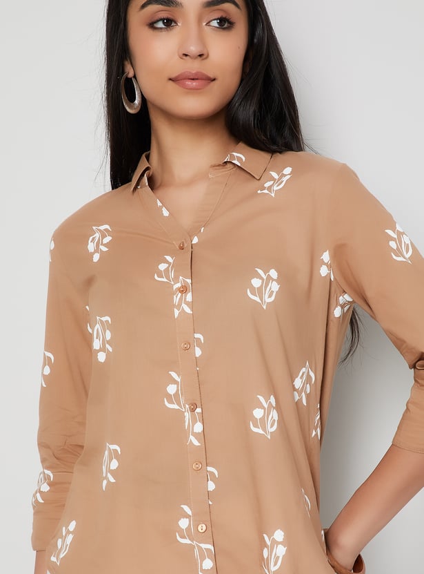 COLOUR ME Floral Print Top