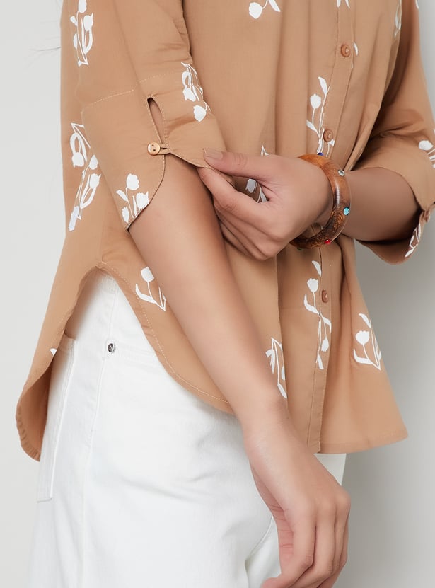 COLOUR ME Floral Print Top