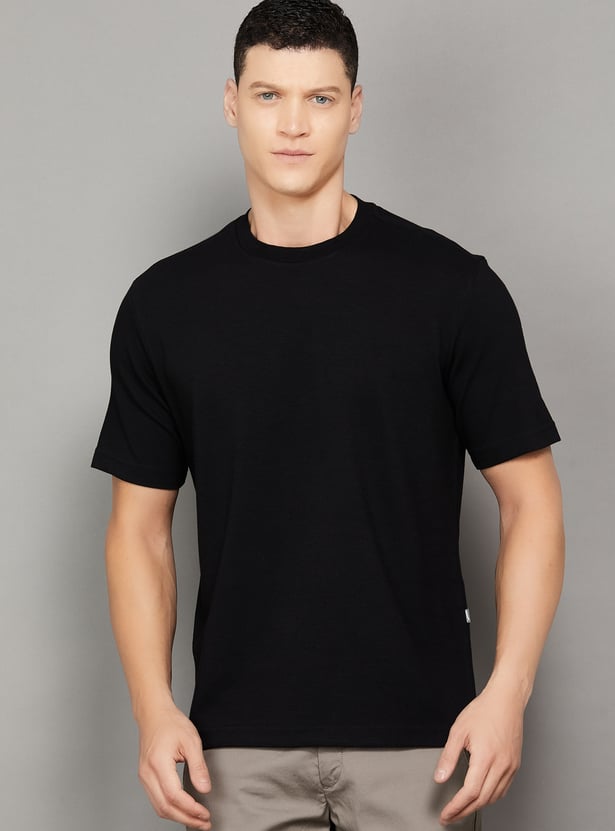 FAHRENHEIT Solid T-shirt