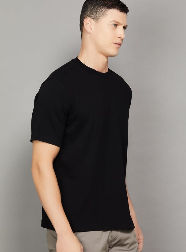 FAHRENHEIT Solid T-shirt