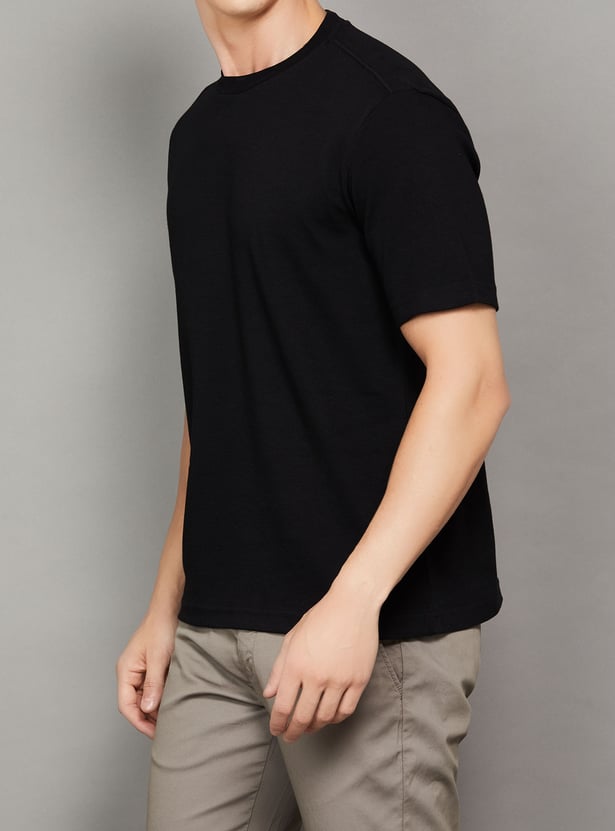 FAHRENHEIT Solid T-shirt