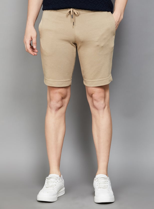 FAHRENHEIT Solid Regular Shorts