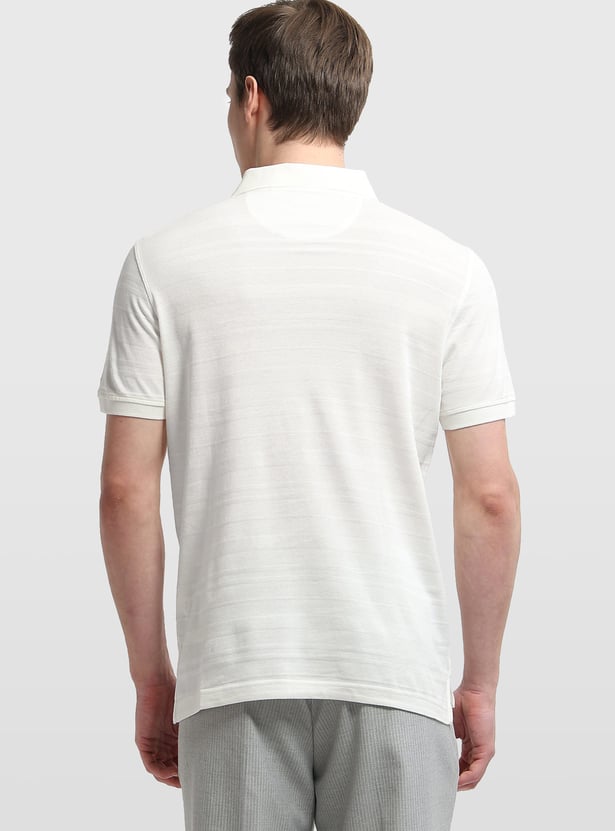 ARROW SPORT Textured Polo T-shirt