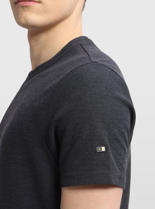 ARROW SPORT Textured Polo T-shirt