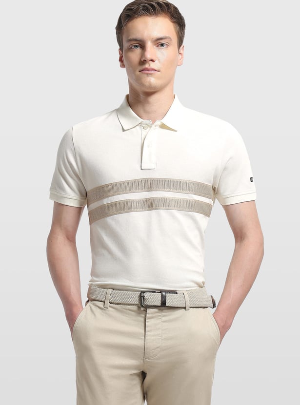 ARROW SPORT Striped Polo T-shirt