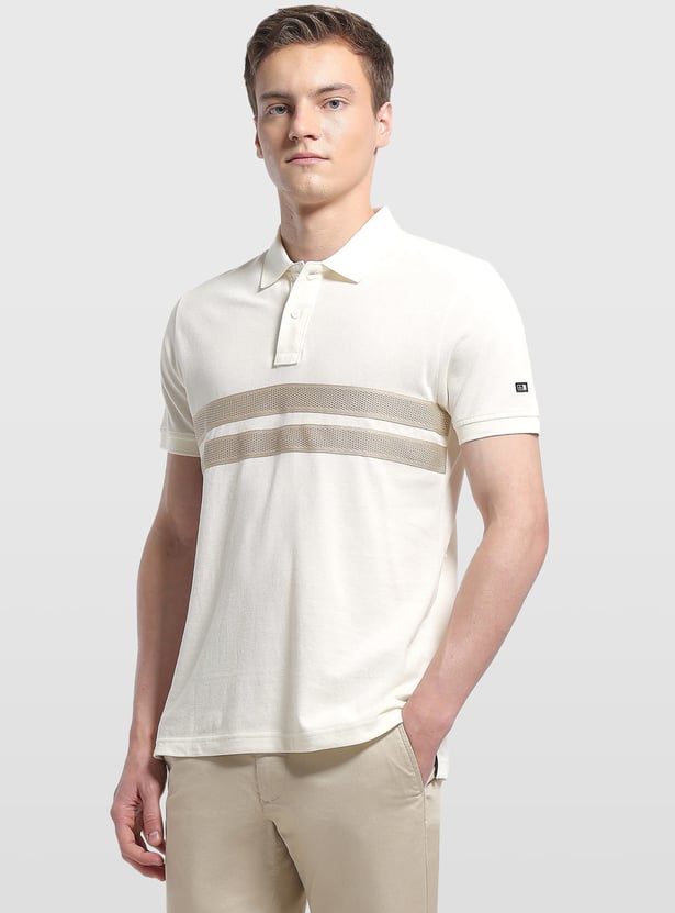 ARROW SPORT Striped Polo T-shirt