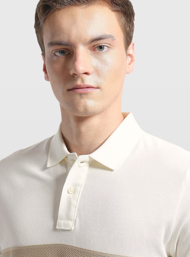 ARROW SPORT Striped Polo T-shirt
