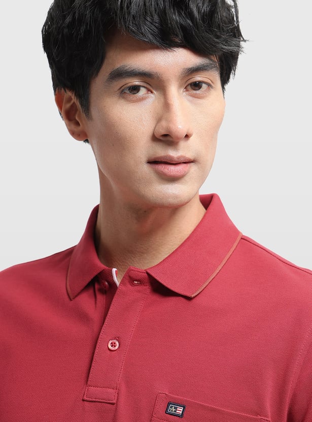 ARROW SPORT Solid Polo T-shirt