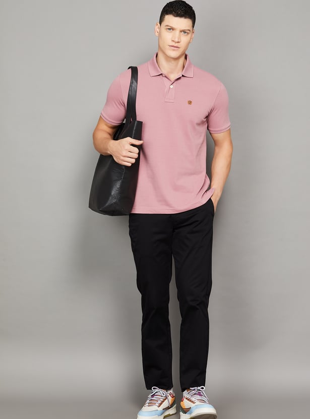 ARROW SPORT Solid Regular Fit Trousers