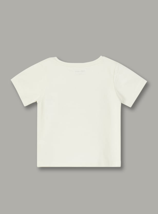 FAME FOREVER Girls Graphic Print T-shirt