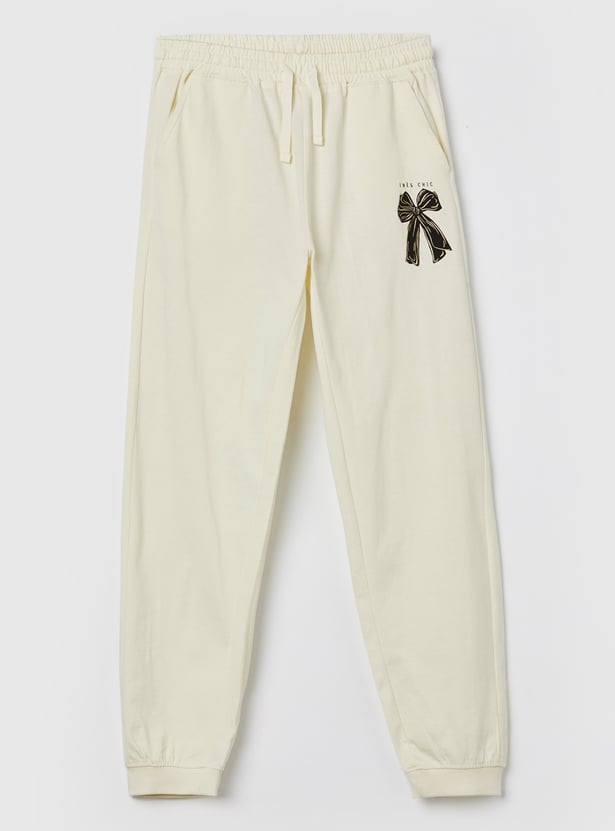 FAME FOREVER Girls Printed Joggers