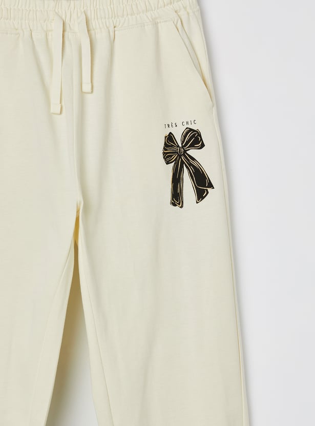 FAME FOREVER Girls Printed Joggers