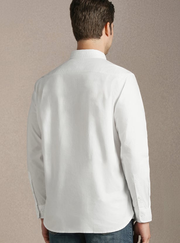 LP JEANS Solid Slim Fit Shirt