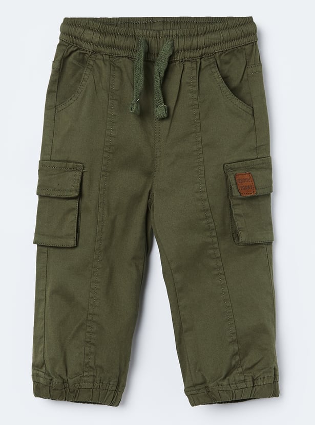 FAME FOREVER Boys Solid Track Pants