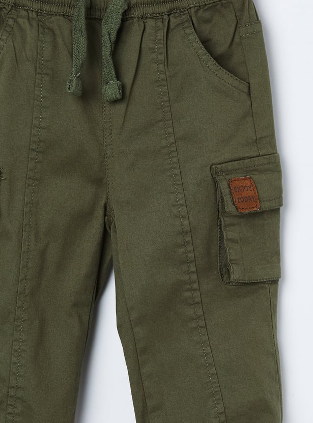 FAME FOREVER Boys Solid Track Pants