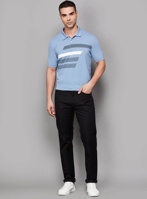ARROW SPORT Printed Polo T-shirt