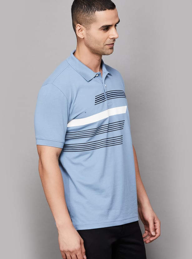 ARROW SPORT Printed Polo T-shirt
