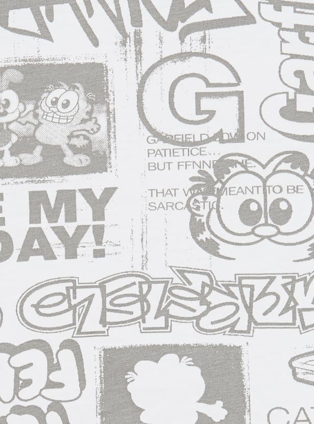 KIDSVILLE Boys Garfield Print T-shirt