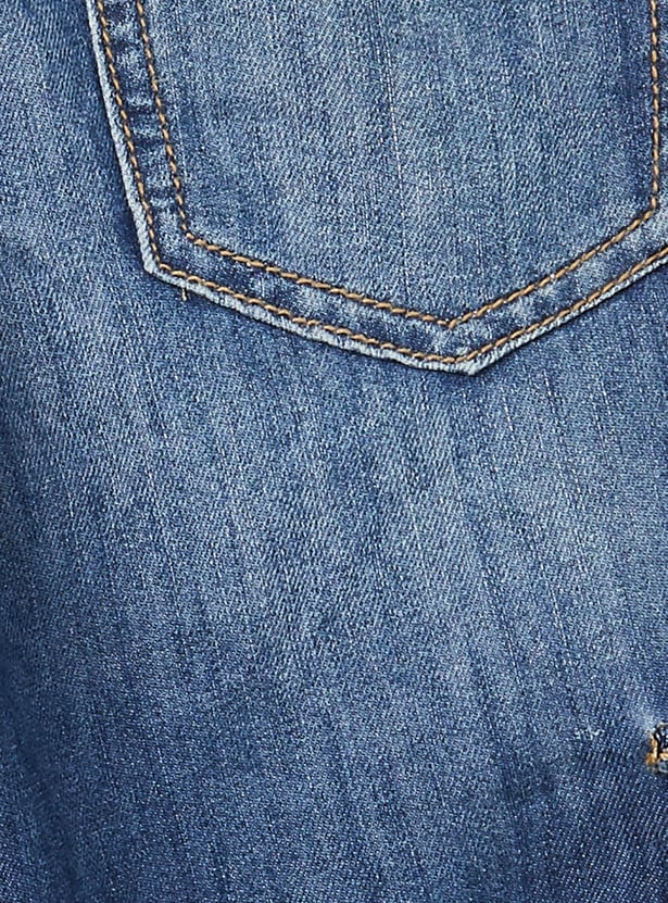 UNITED COLORS OF BENETTON Girls Washed Cargo Jeans