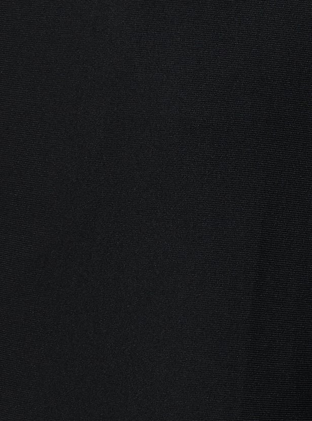 LOUIS PHILIPPE Solid Tapered Formal Trousers