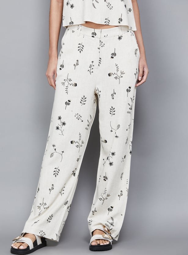 ONLY Printed Woven Trousers