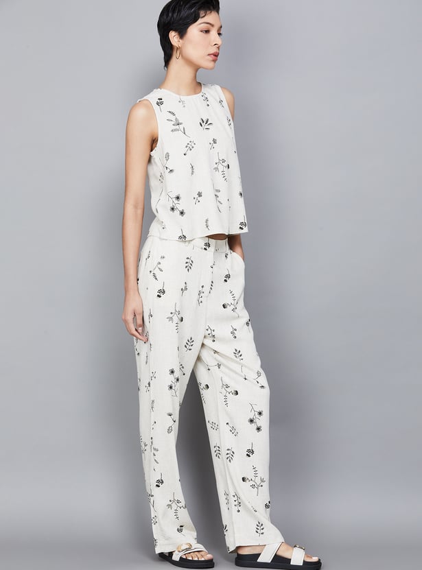 ONLY Printed Woven Trousers