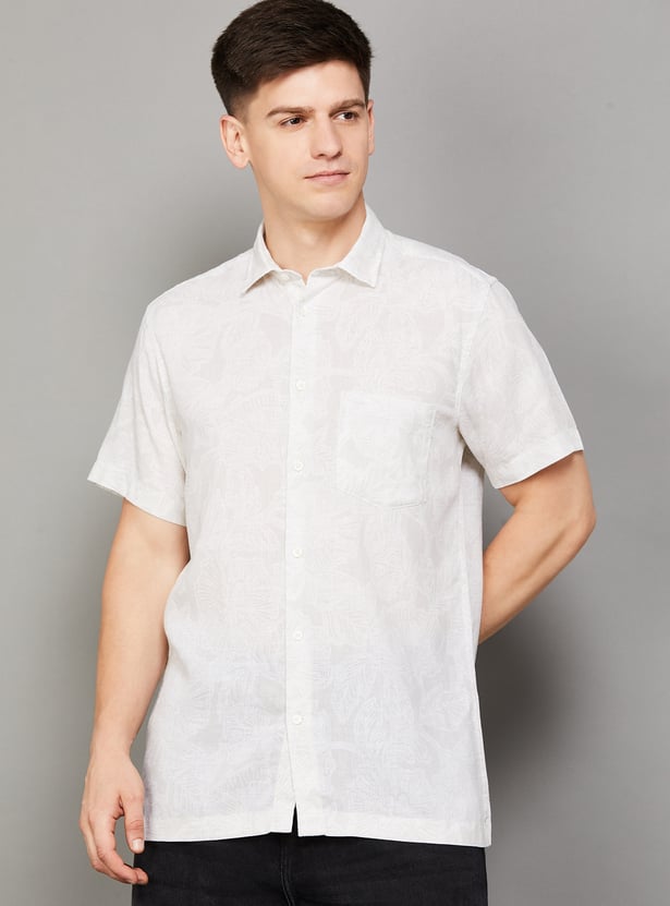 COLORPLUS Printed Regular Fit Shirt