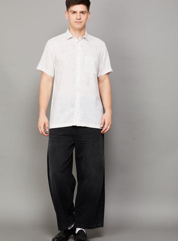 COLORPLUS Printed Regular Fit Shirt