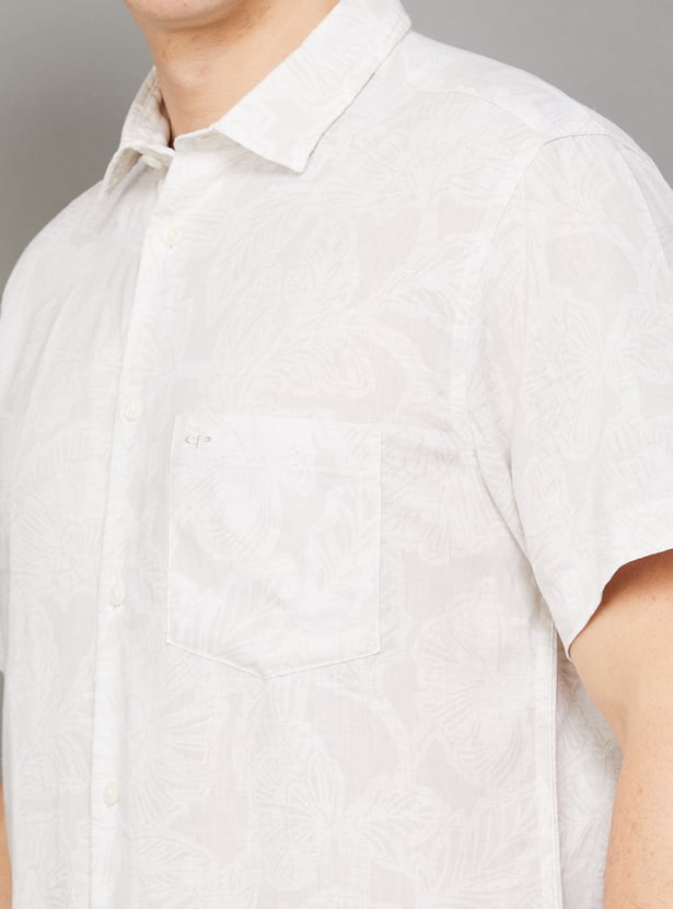 COLORPLUS Printed Regular Fit Shirt