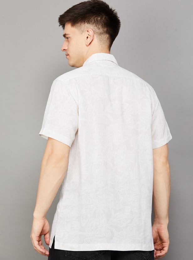 COLORPLUS Printed Regular Fit Shirt