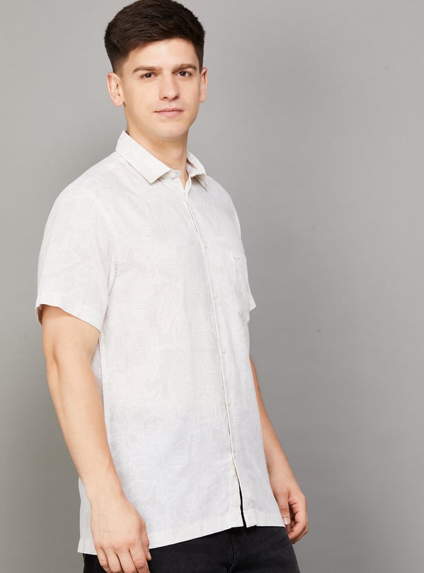 COLORPLUS Printed Regular Fit Shirt