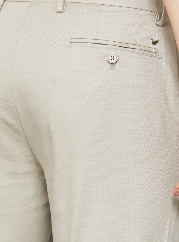 BLACKBERRYS CASUAL Solid Regular Fit Trousers