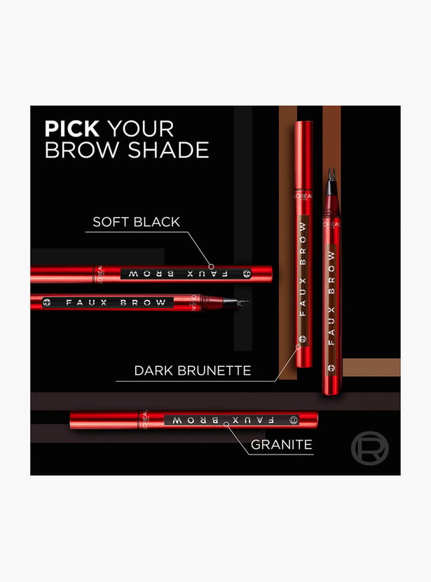 L'OREAL Faux Brow Pen - Granite - 1ml