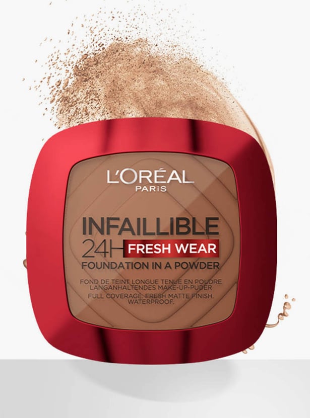 L'OREAL PARIS Infallible 24H Fresh Wear Foundation in a Powder - 355 - 9g